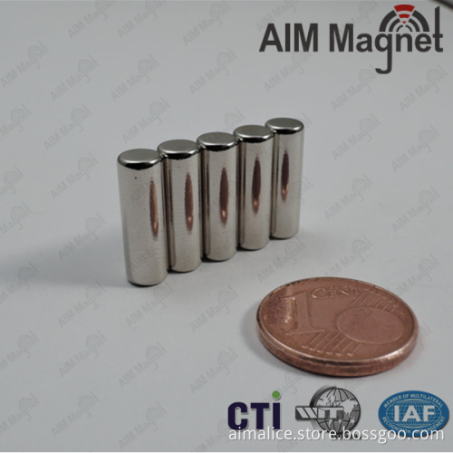 Cylinder strong neodymium magnet for motor